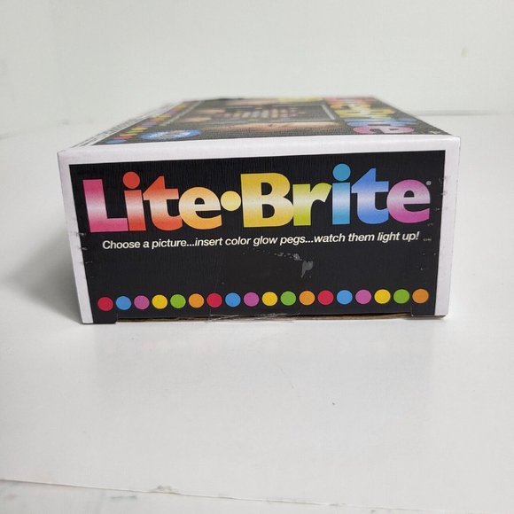 Lite Brite Mini Bright 85 Pcs Colorful Pegs Create Pictures With Light New - Picture 2 of 9